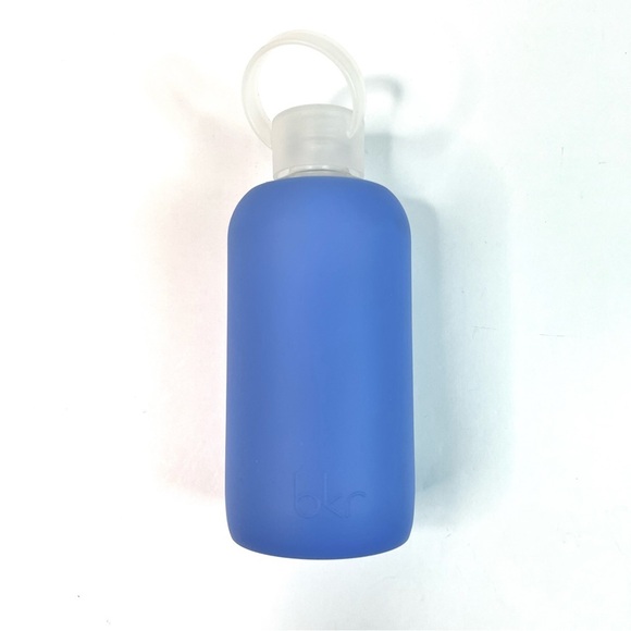 BKR Glass Water Bottle Blue 16 oz - 500ml - Picture 3 of 13